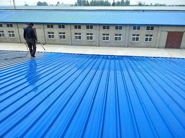 洞口 彩钢瓦喷漆翻新工业厂房、仓库